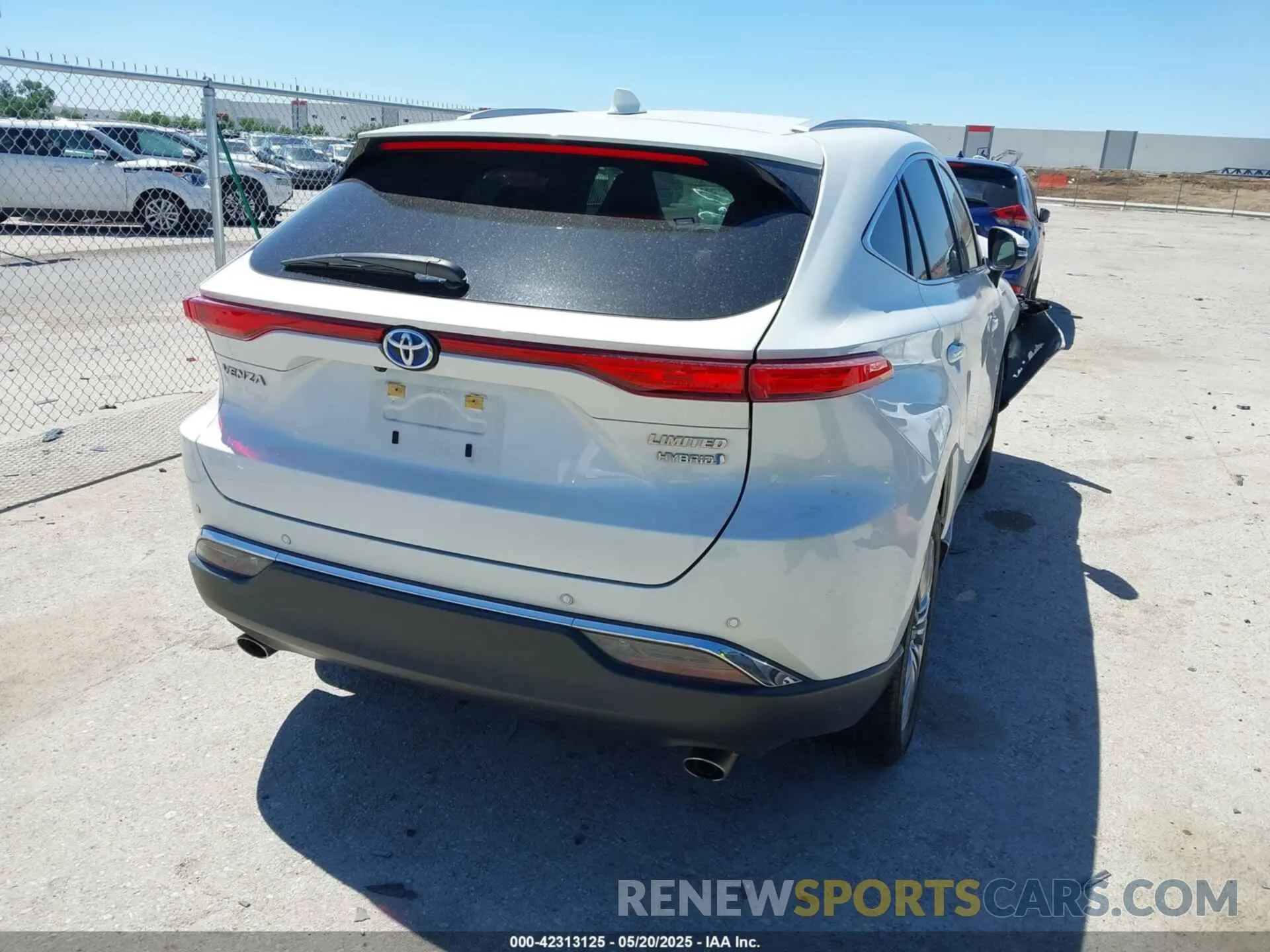 4 Фотография поврежденного автомобиля JTEAAAAH6MJ037769 TOYOTA VENZA 2021