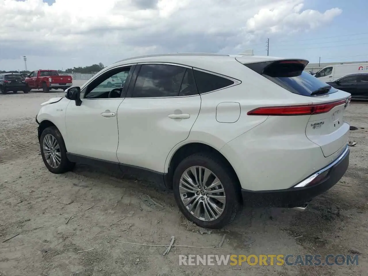 2 Photograph of a damaged car JTEAAAAH6MJ052885 TOYOTA VENZA 2021