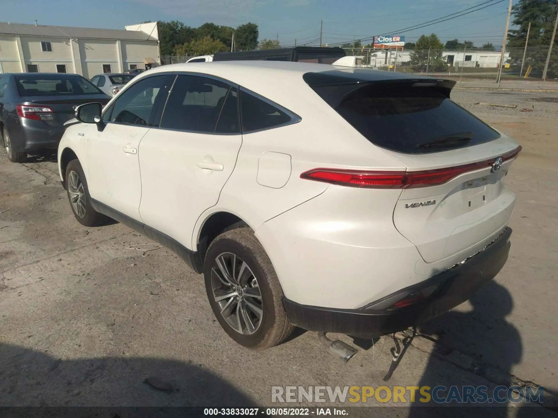 3 Фотография поврежденного автомобиля JTEAAAAH6MJ078564 TOYOTA VENZA 2021