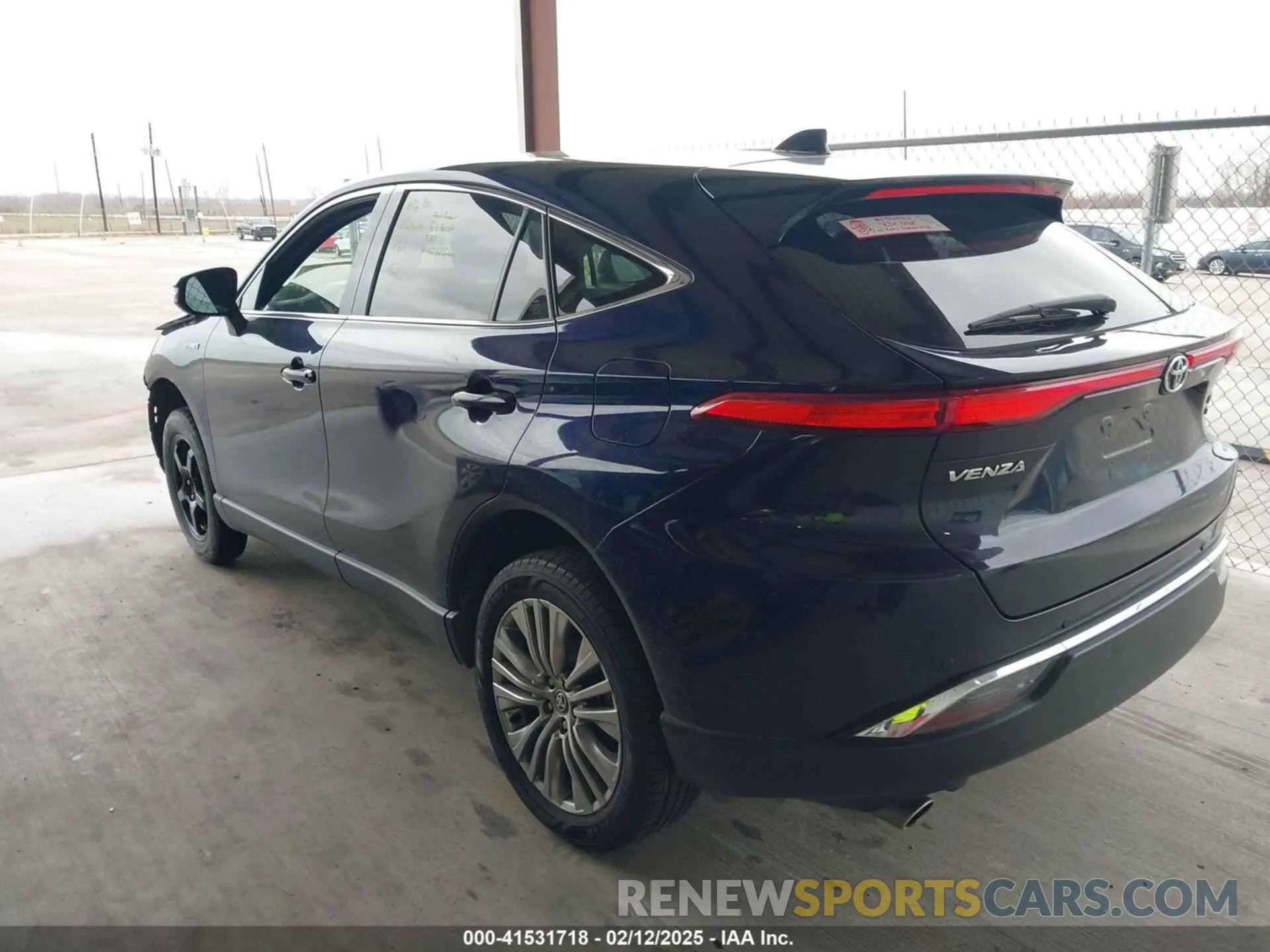 3 Photograph of a damaged car JTEAAAAH7MJ008247 TOYOTA VENZA 2021