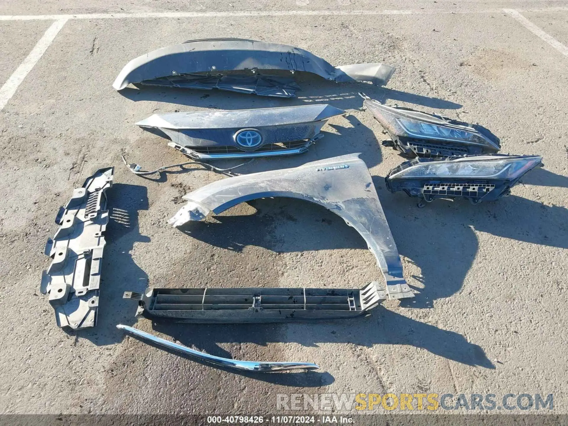 12 Photograph of a damaged car JTEAAAAH7MJ012394 TOYOTA VENZA 2021