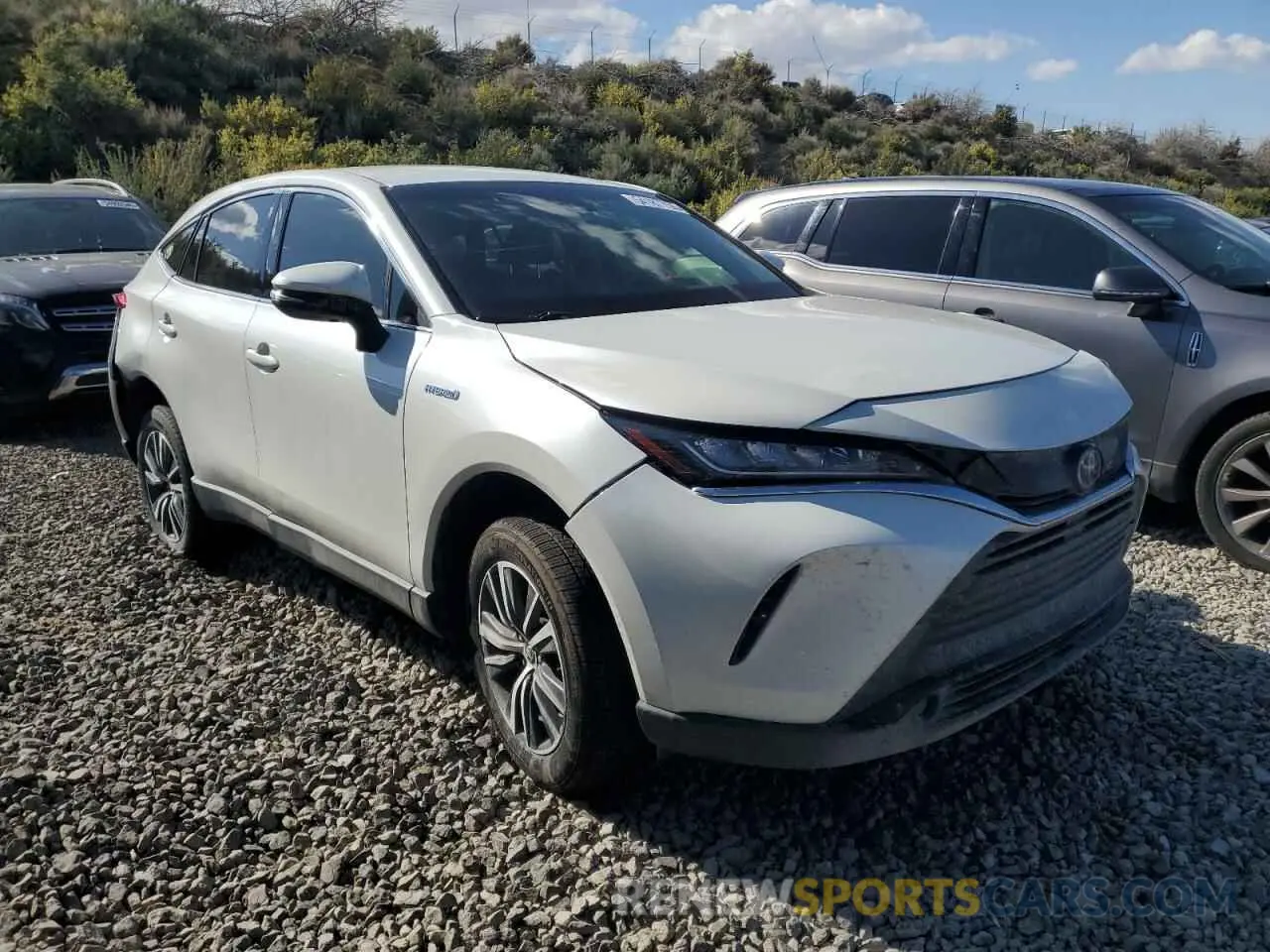 4 Photograph of a damaged car JTEAAAAH7MJ031219 TOYOTA VENZA 2021