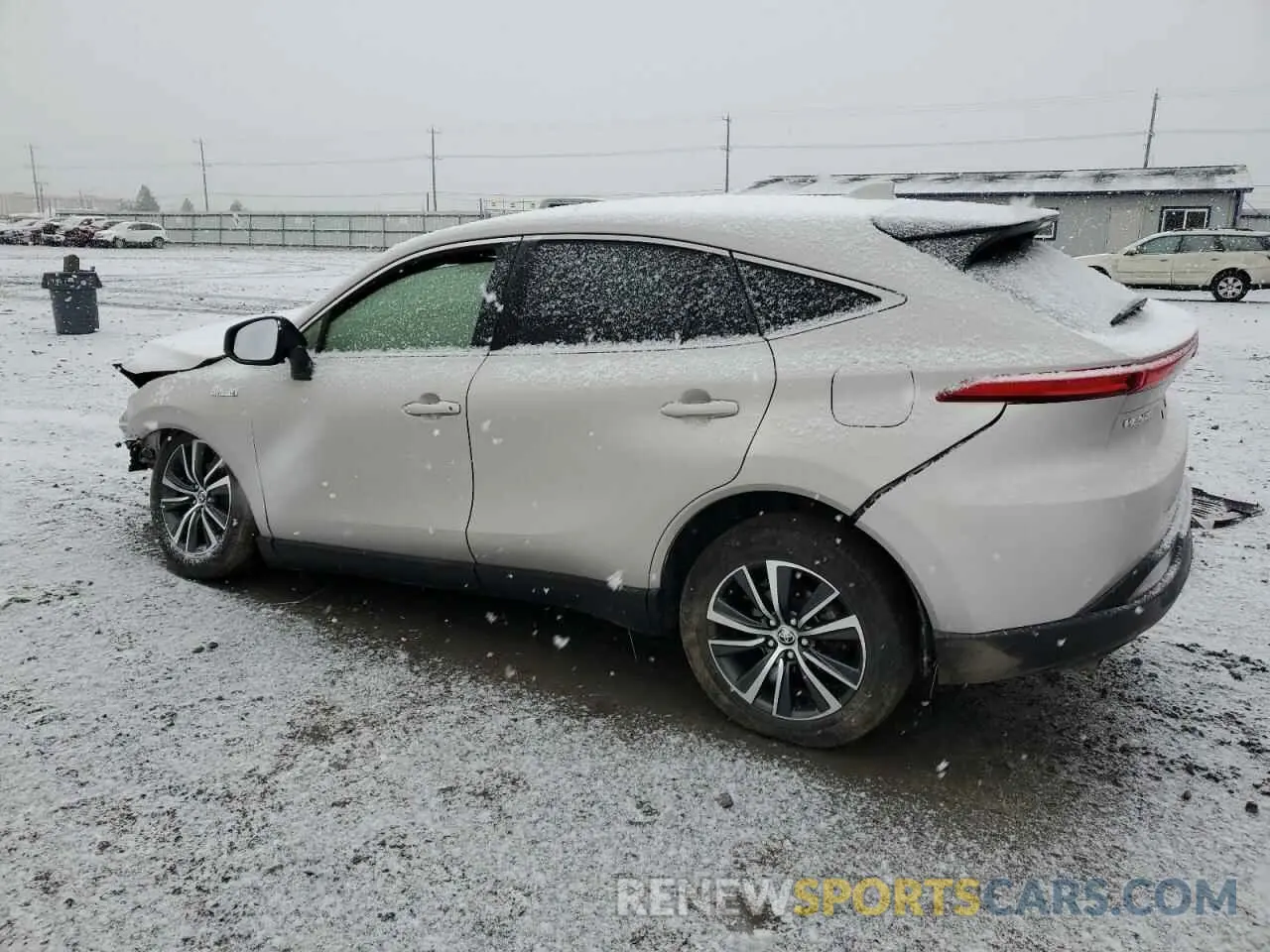 2 Photograph of a damaged car JTEAAAAH7MJ040003 TOYOTA VENZA 2021