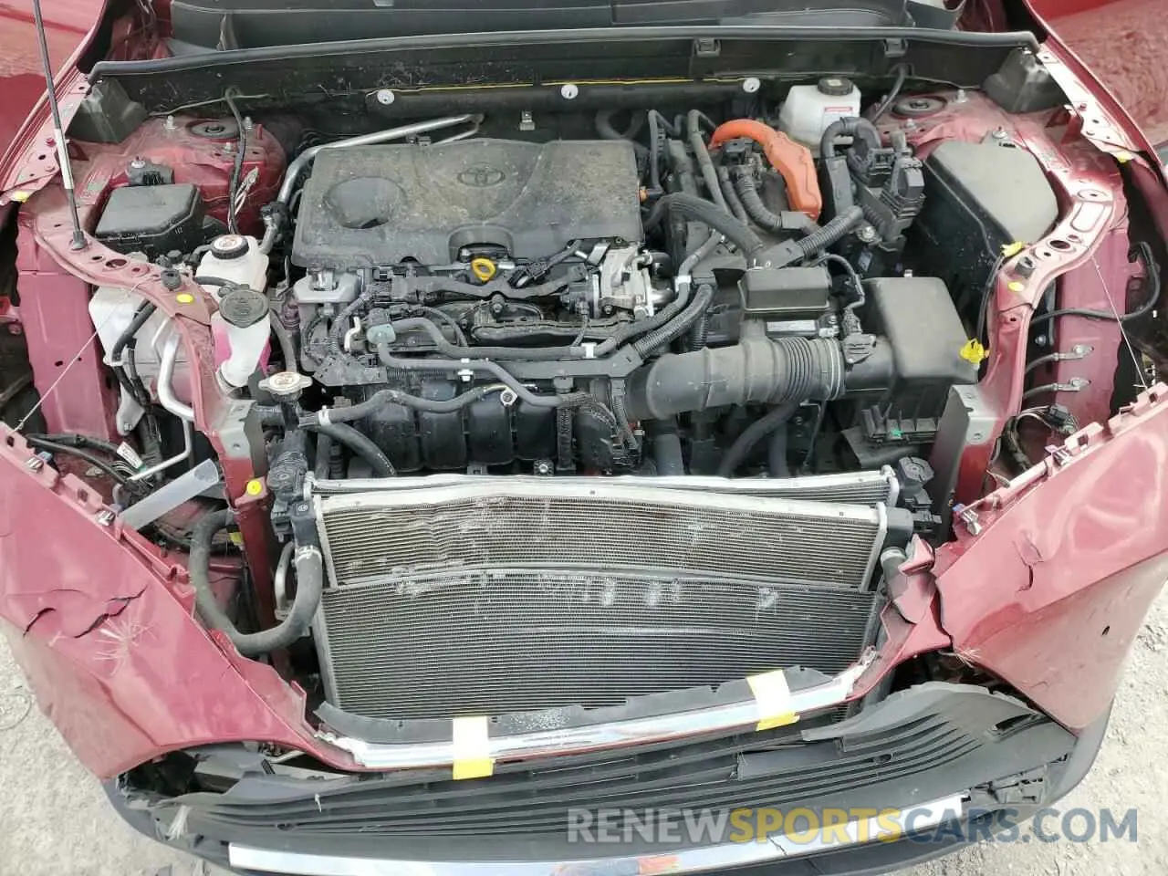 13 Photograph of a damaged car JTEAAAAH7MJ043578 TOYOTA VENZA 2021