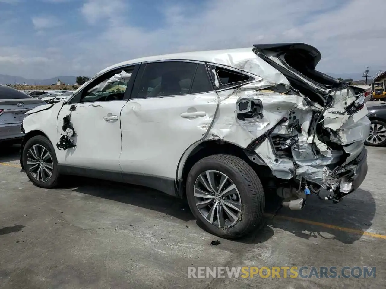 2 Фотография поврежденного автомобиля JTEAAAAH7MJ050692 TOYOTA VENZA 2021