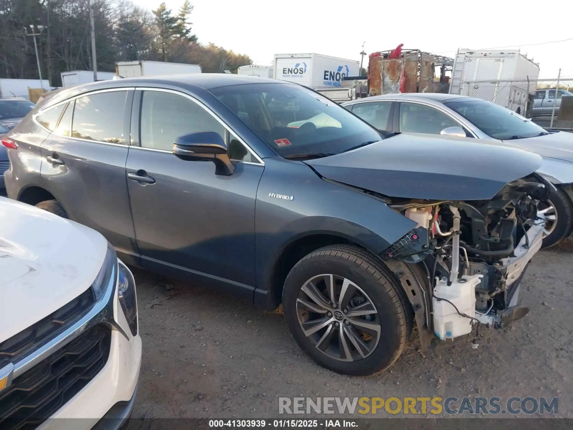 14 Photograph of a damaged car JTEAAAAH7MJ054564 TOYOTA VENZA 2021