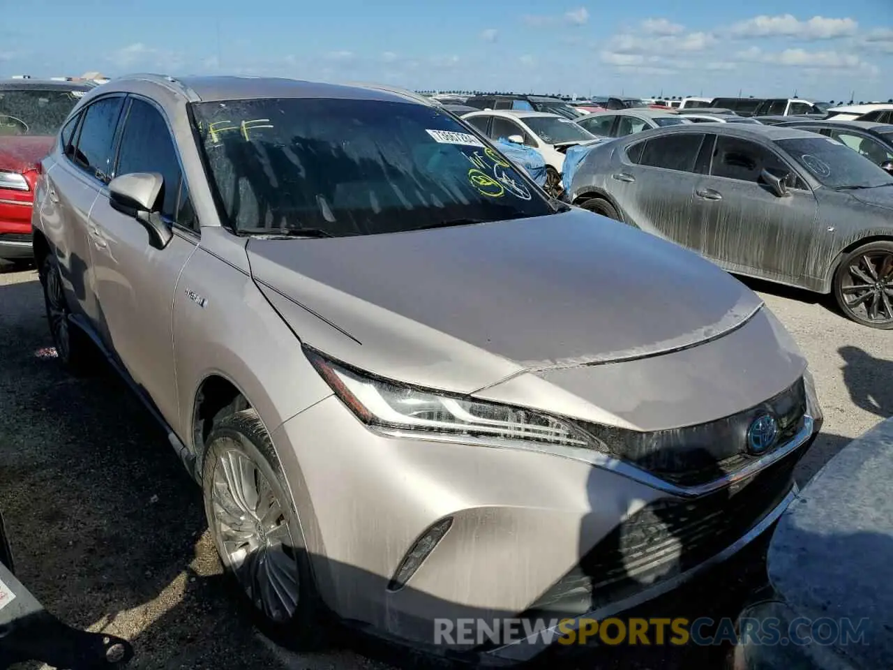 4 Photograph of a damaged car JTEAAAAH7MJ059263 TOYOTA VENZA 2021