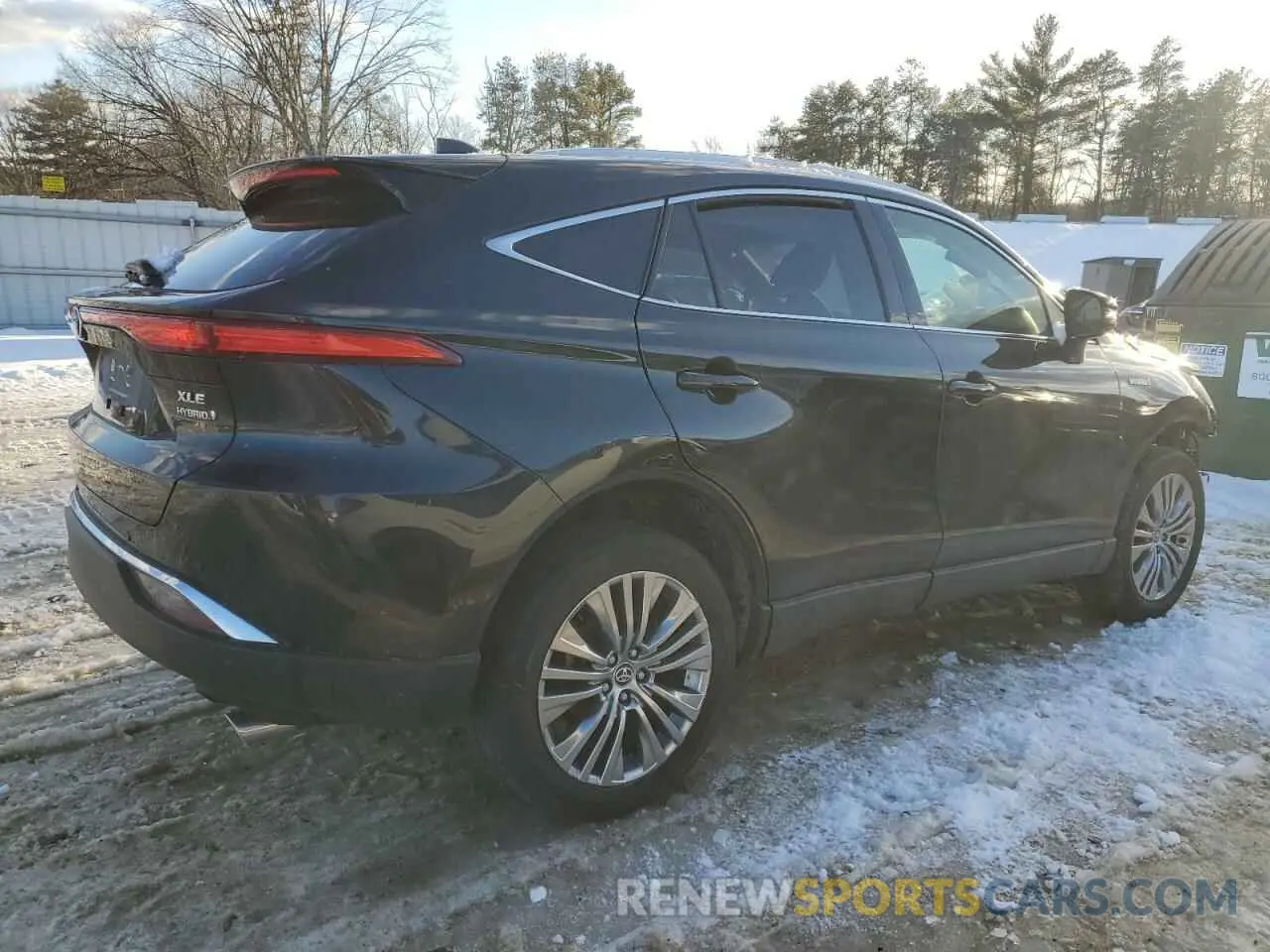 3 Photograph of a damaged car JTEAAAAH7MJ063149 TOYOTA VENZA 2021