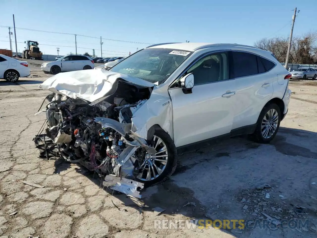 1 Фотография поврежденного автомобиля JTEAAAAH7MJ067475 TOYOTA VENZA 2021