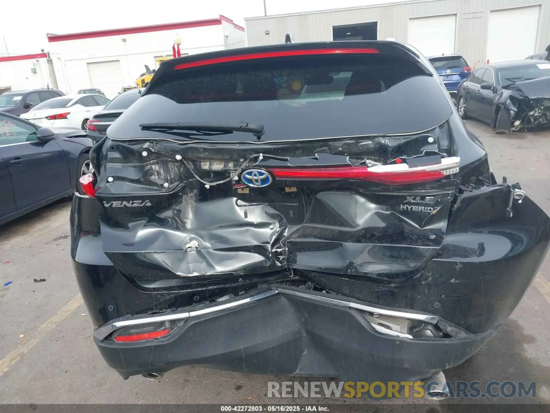 17 Фотография поврежденного автомобиля JTEAAAAH7MJ072885 TOYOTA VENZA 2021