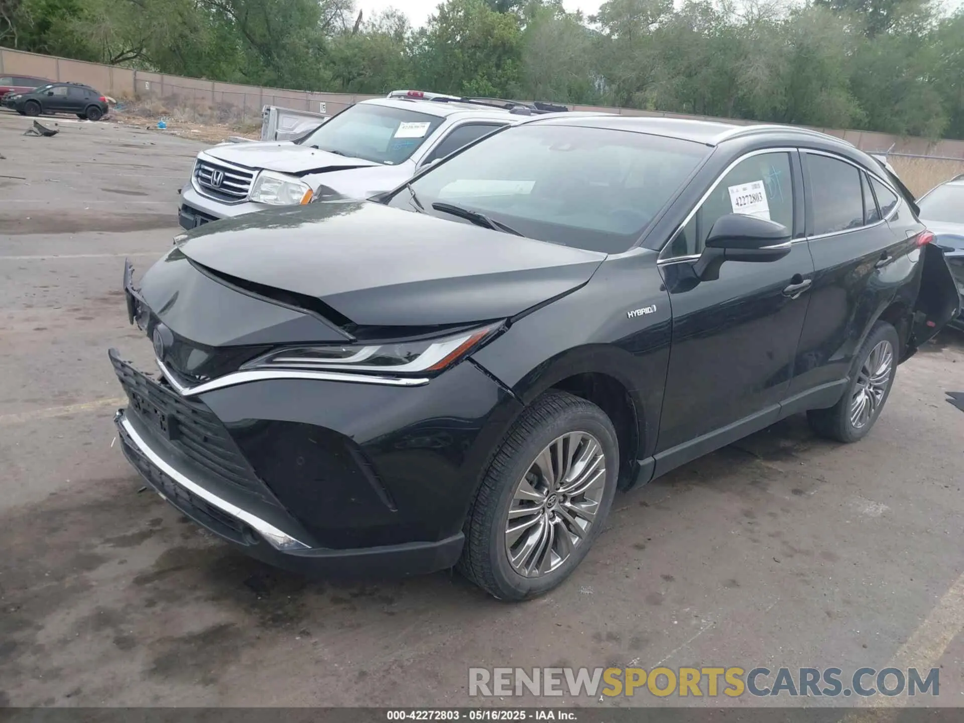 2 Фотография поврежденного автомобиля JTEAAAAH7MJ072885 TOYOTA VENZA 2021