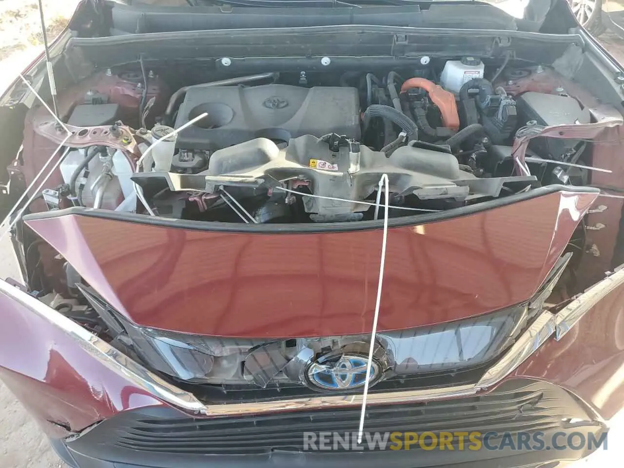 12 Photograph of a damaged car JTEAAAAH7MJ081702 TOYOTA VENZA 2021