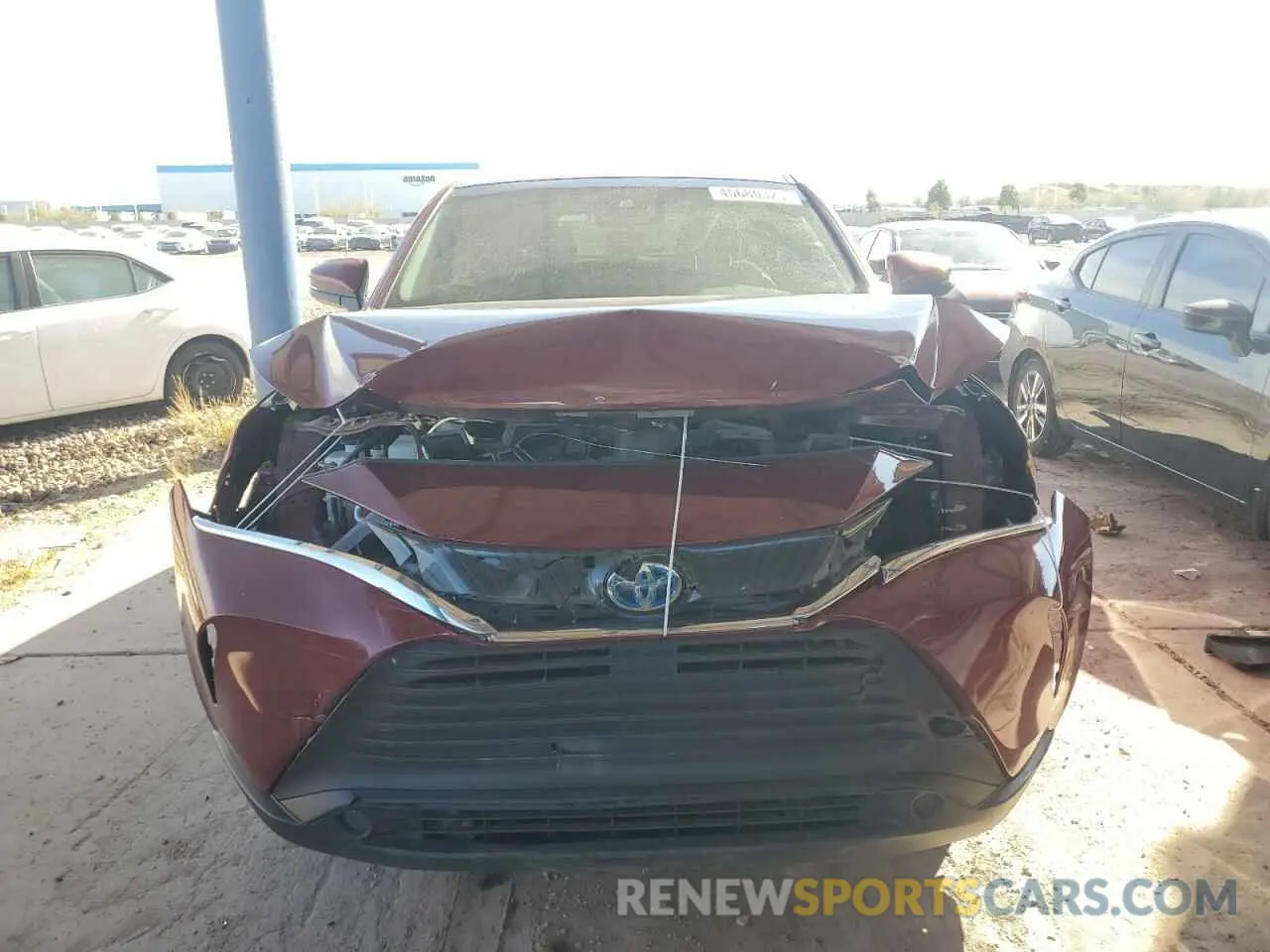 5 Photograph of a damaged car JTEAAAAH7MJ081702 TOYOTA VENZA 2021