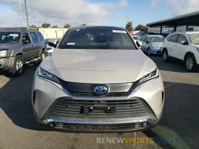 5 Photograph of a damaged car JTEAAAAH8MJ003459 TOYOTA VENZA 2021