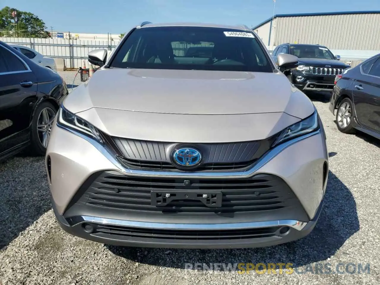 5 Photograph of a damaged car JTEAAAAH8MJ006393 TOYOTA VENZA 2021