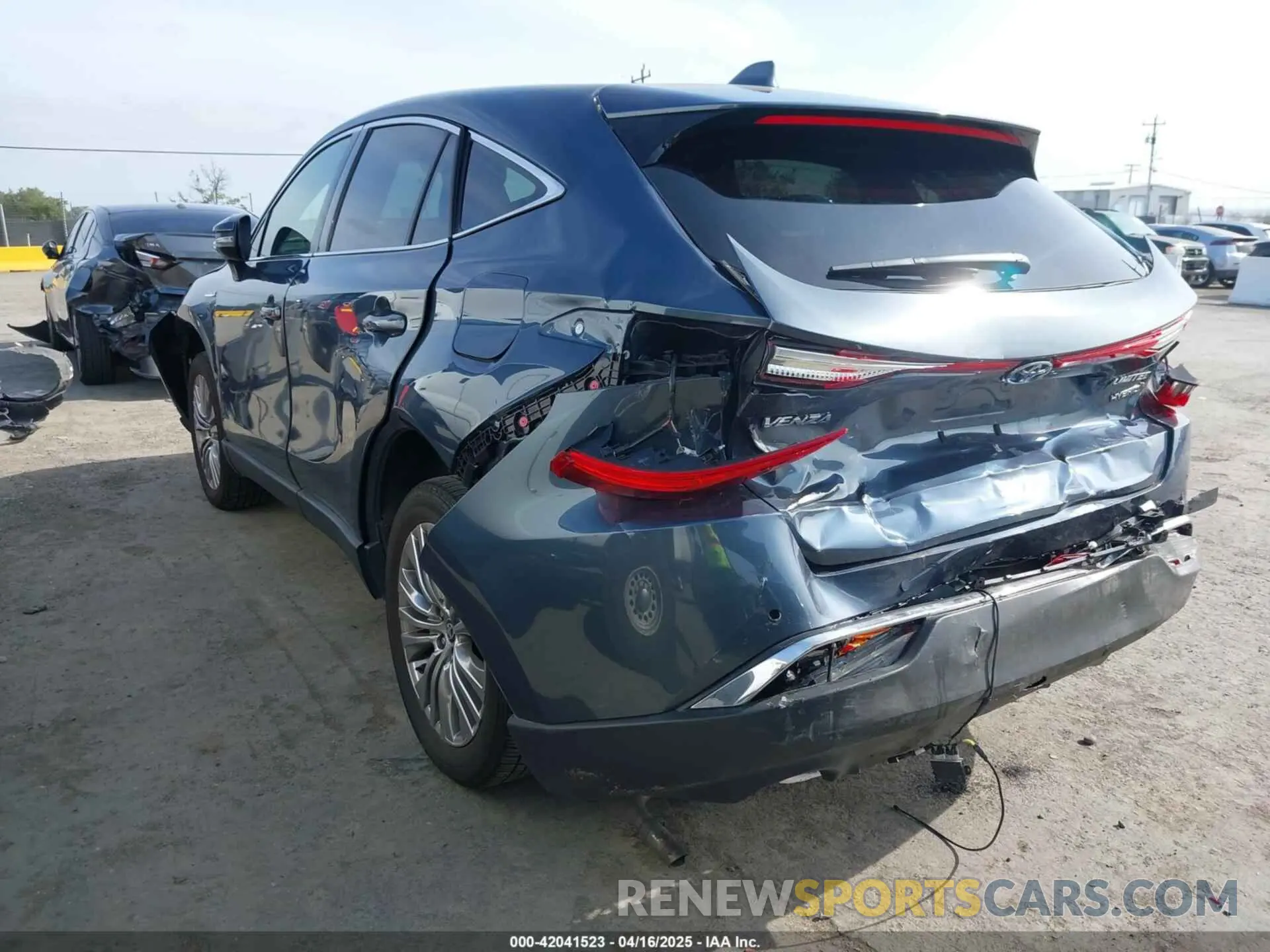 3 Фотография поврежденного автомобиля JTEAAAAH8MJ008435 TOYOTA VENZA 2021