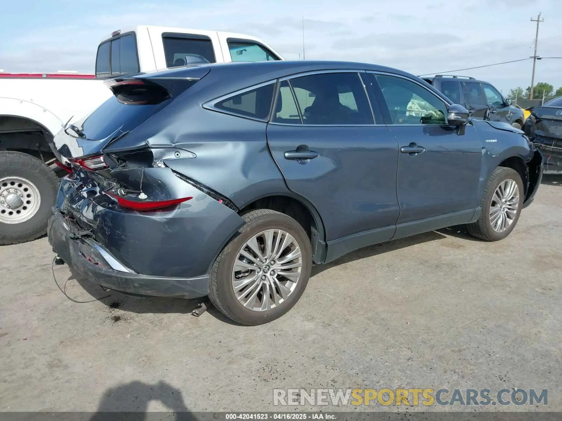 4 Фотография поврежденного автомобиля JTEAAAAH8MJ008435 TOYOTA VENZA 2021
