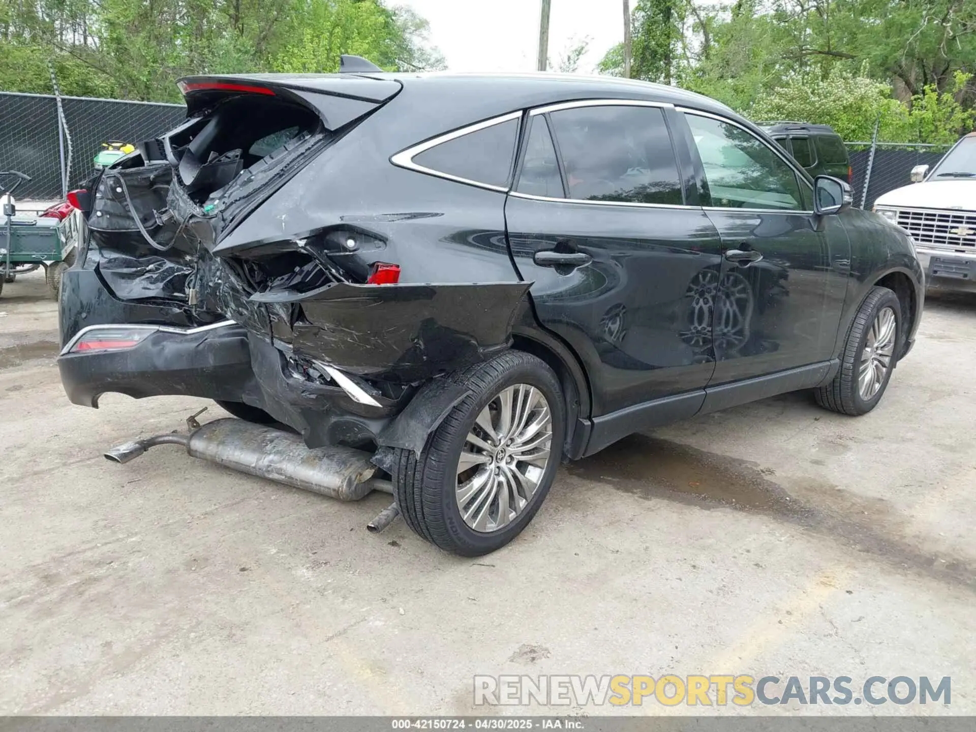 4 Фотография поврежденного автомобиля JTEAAAAH8MJ013229 TOYOTA VENZA 2021