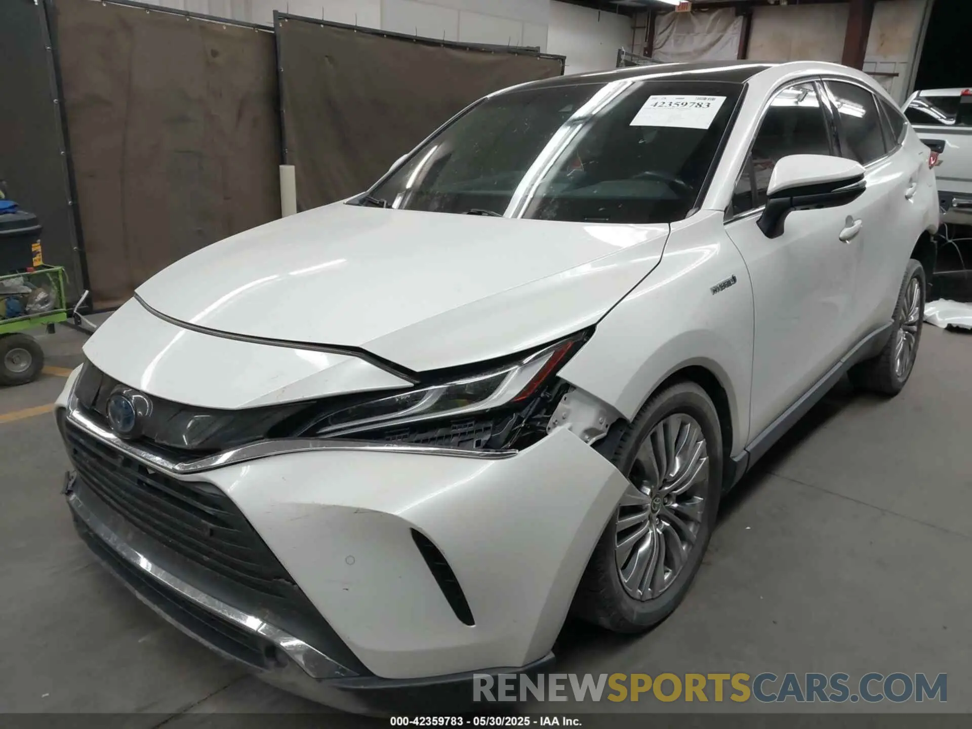 2 Фотография поврежденного автомобиля JTEAAAAH8MJ022884 TOYOTA VENZA 2021