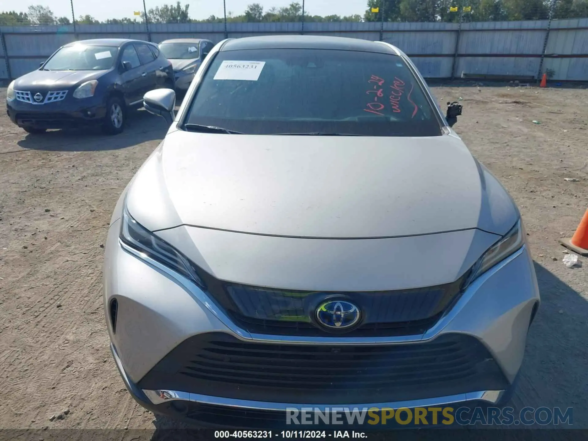 13 Photograph of a damaged car JTEAAAAH8MJ023422 TOYOTA VENZA 2021