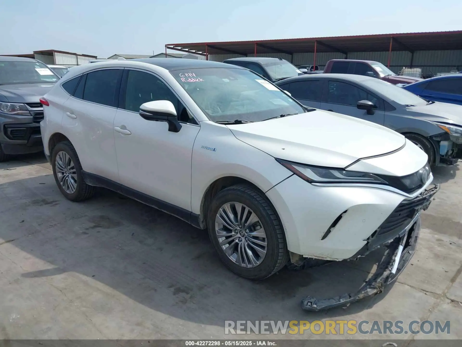 1 Фотография поврежденного автомобиля JTEAAAAH8MJ033030 TOYOTA VENZA 2021