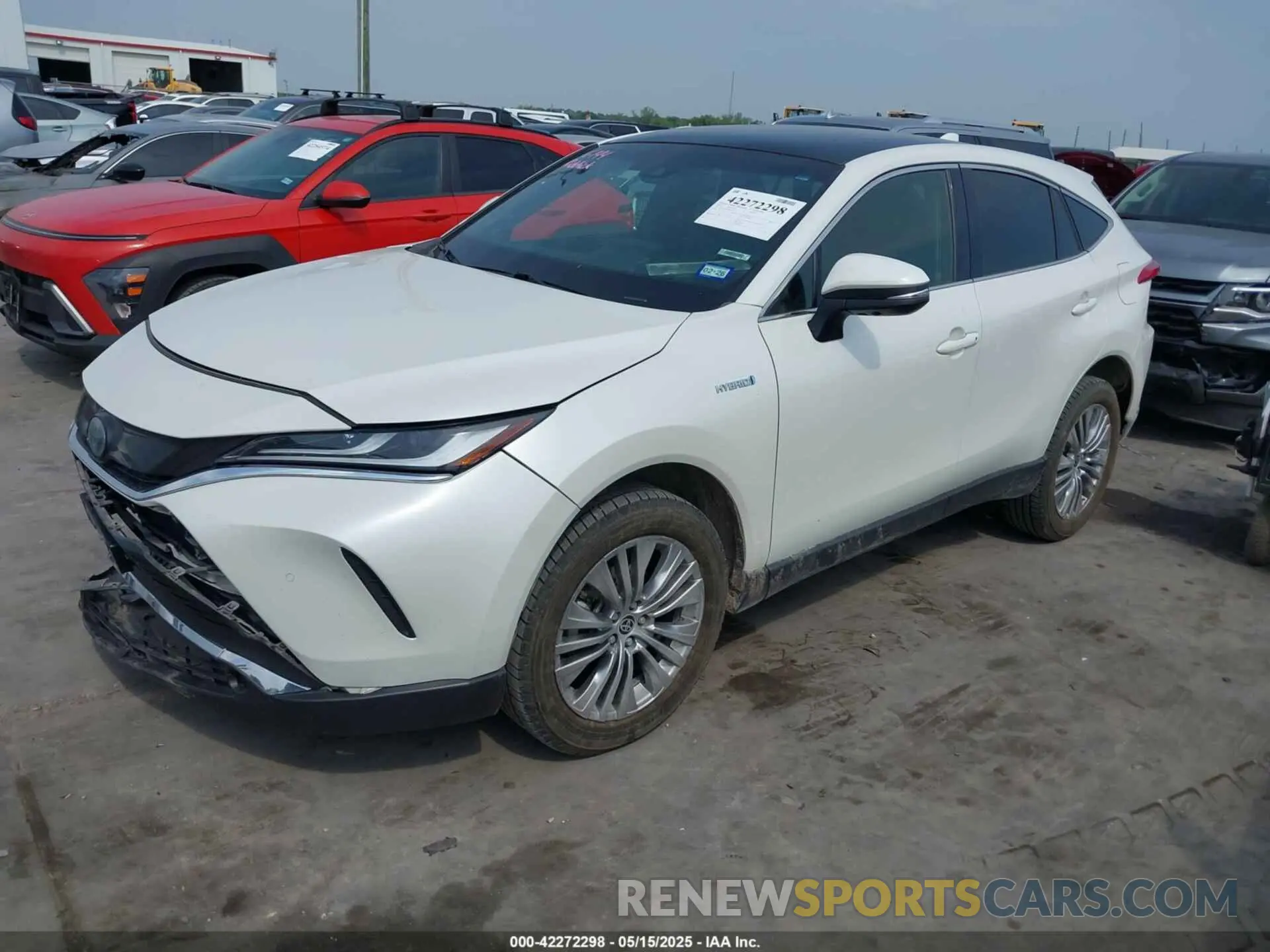 2 Фотография поврежденного автомобиля JTEAAAAH8MJ033030 TOYOTA VENZA 2021