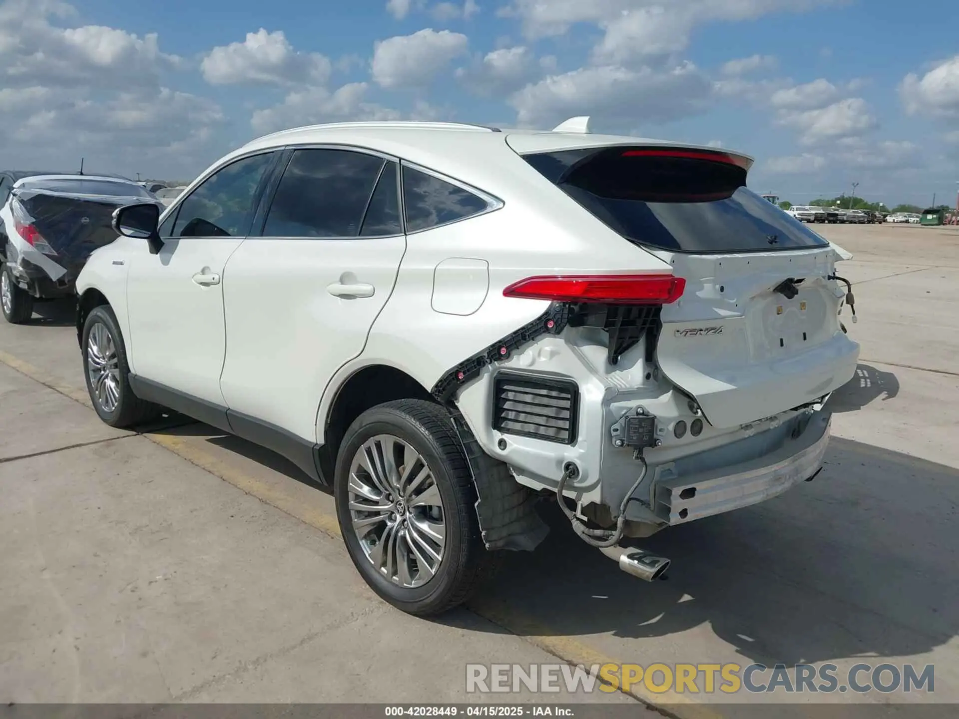 3 Фотография поврежденного автомобиля JTEAAAAH8MJ036252 TOYOTA VENZA 2021
