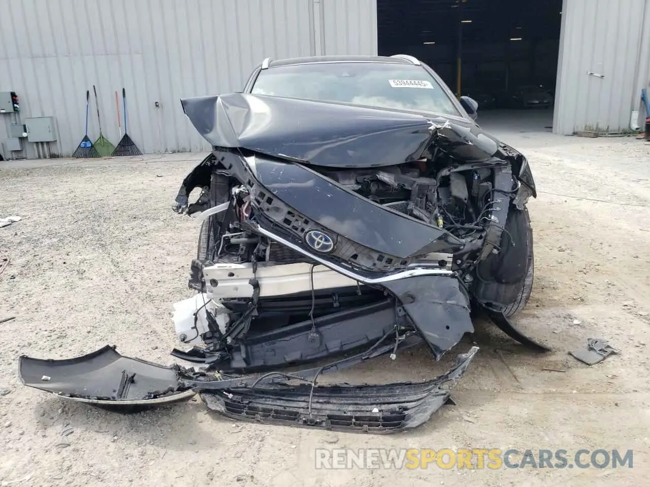 5 Photograph of a damaged car JTEAAAAH8MJ044982 TOYOTA VENZA 2021