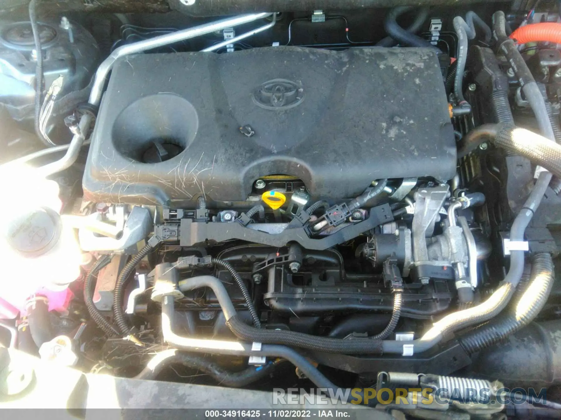 10 Фотография поврежденного автомобиля JTEAAAAH8MJ055867 TOYOTA VENZA 2021