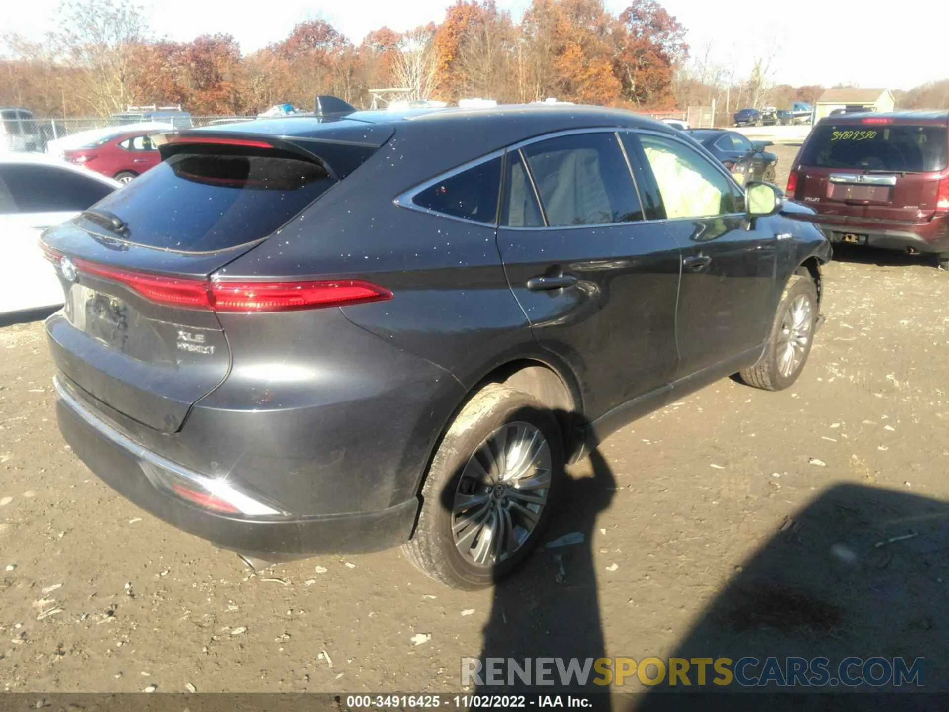 4 Фотография поврежденного автомобиля JTEAAAAH8MJ055867 TOYOTA VENZA 2021