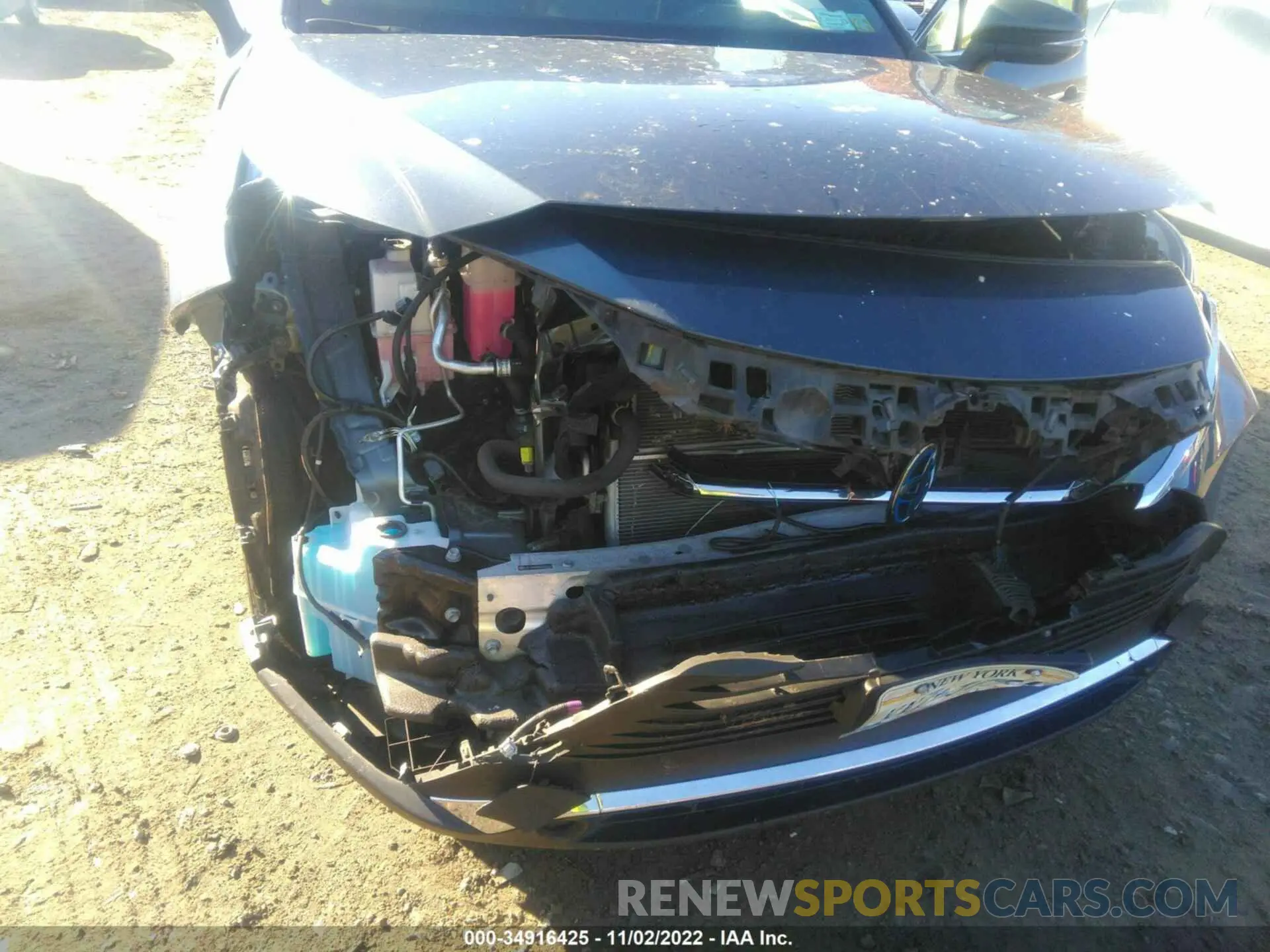 6 Фотография поврежденного автомобиля JTEAAAAH8MJ055867 TOYOTA VENZA 2021