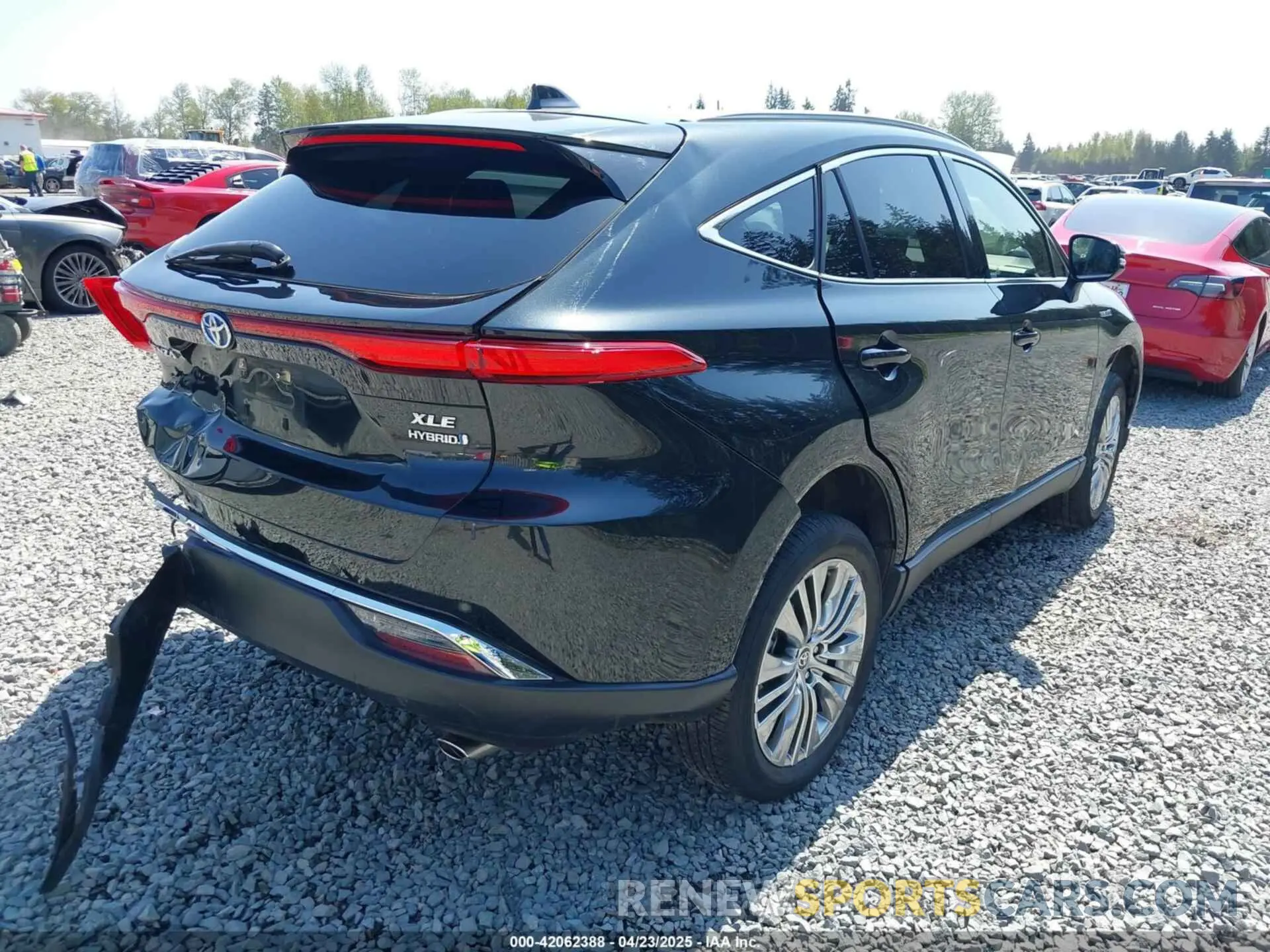 4 Фотография поврежденного автомобиля JTEAAAAH8MJ070482 TOYOTA VENZA 2021