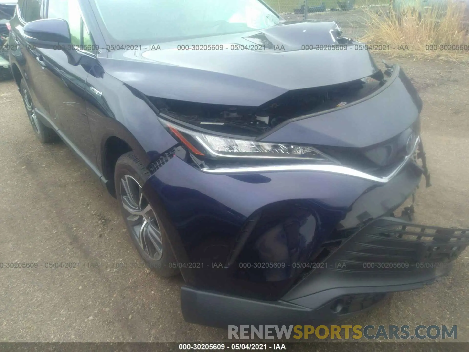 6 Фотография поврежденного автомобиля JTEAAAAH9MJ006144 TOYOTA VENZA 2021