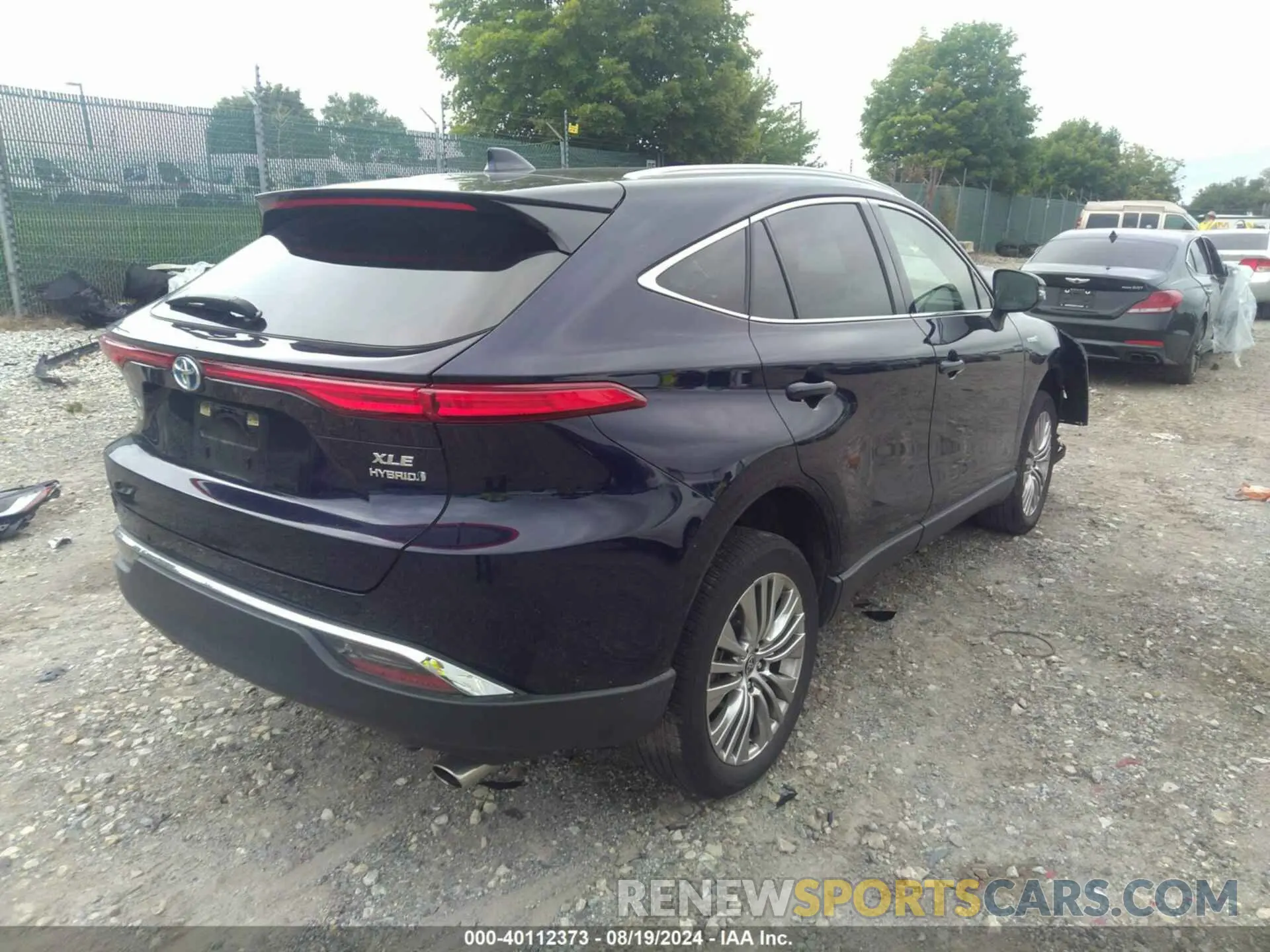 4 Photograph of a damaged car JTEAAAAH9MJ006256 TOYOTA VENZA 2021