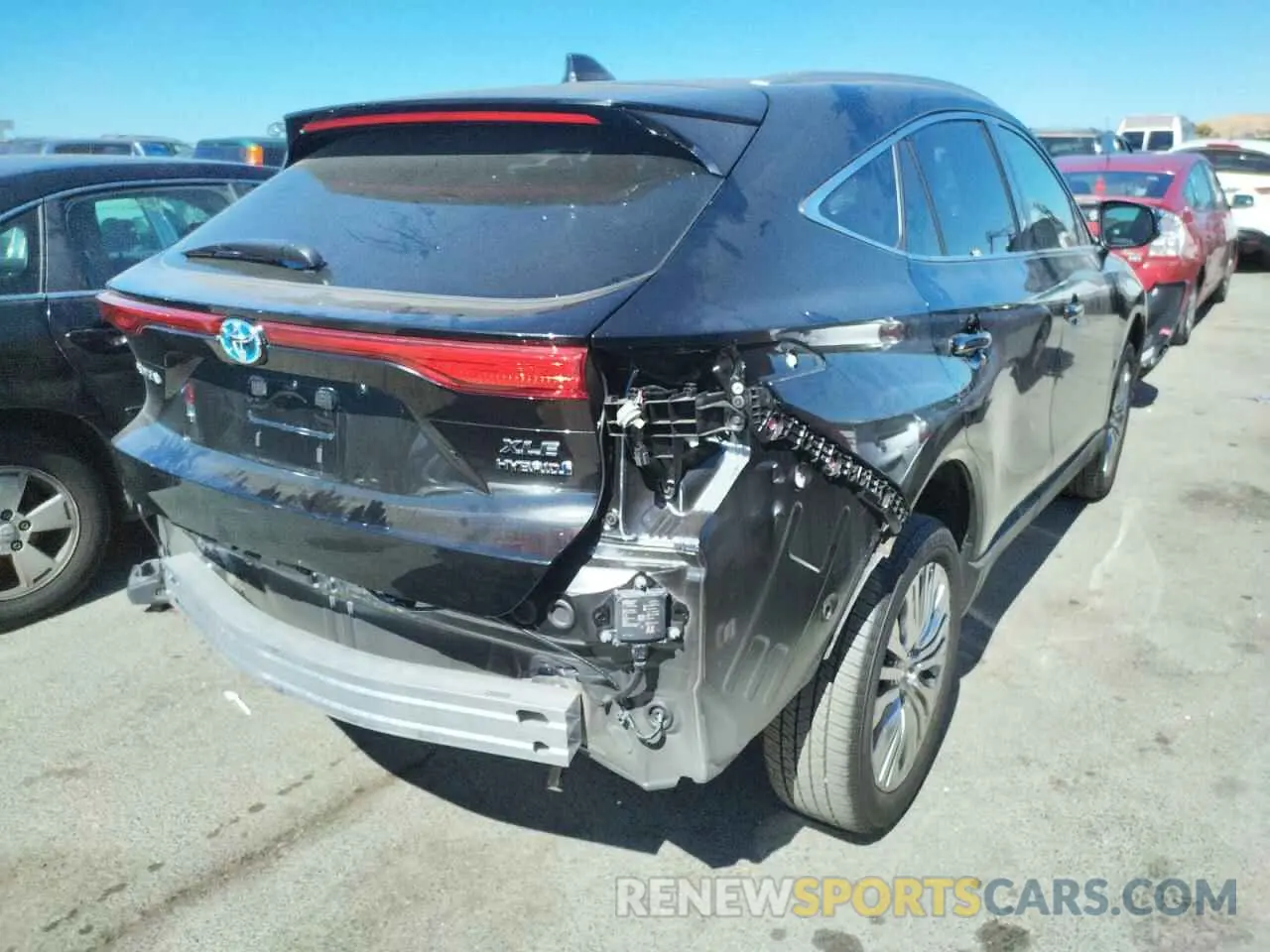 4 Фотография поврежденного автомобиля JTEAAAAH9MJ018214 TOYOTA VENZA 2021