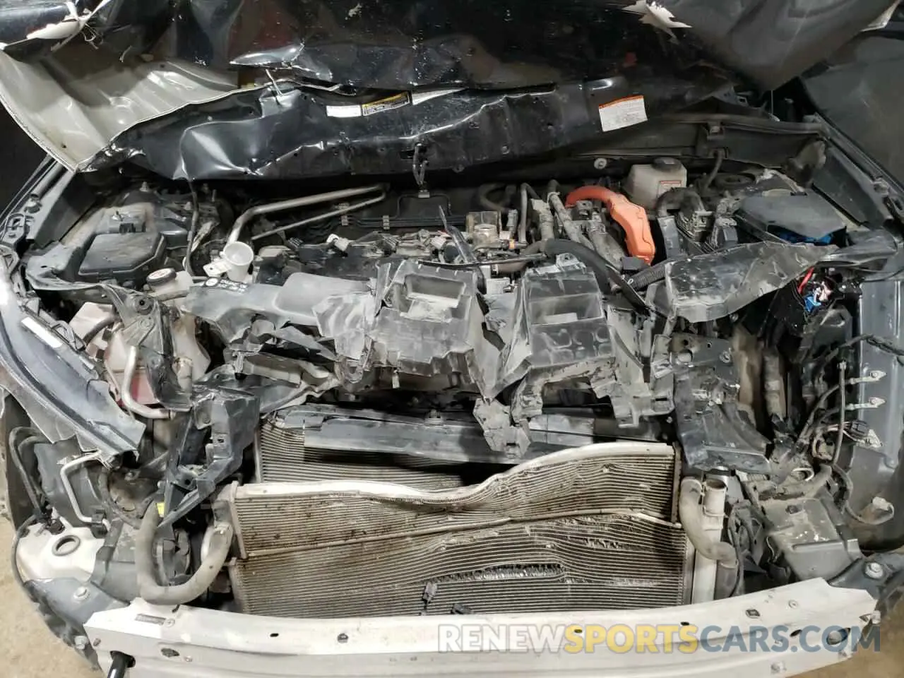 12 Photograph of a damaged car JTEAAAAH9MJ019198 TOYOTA VENZA 2021