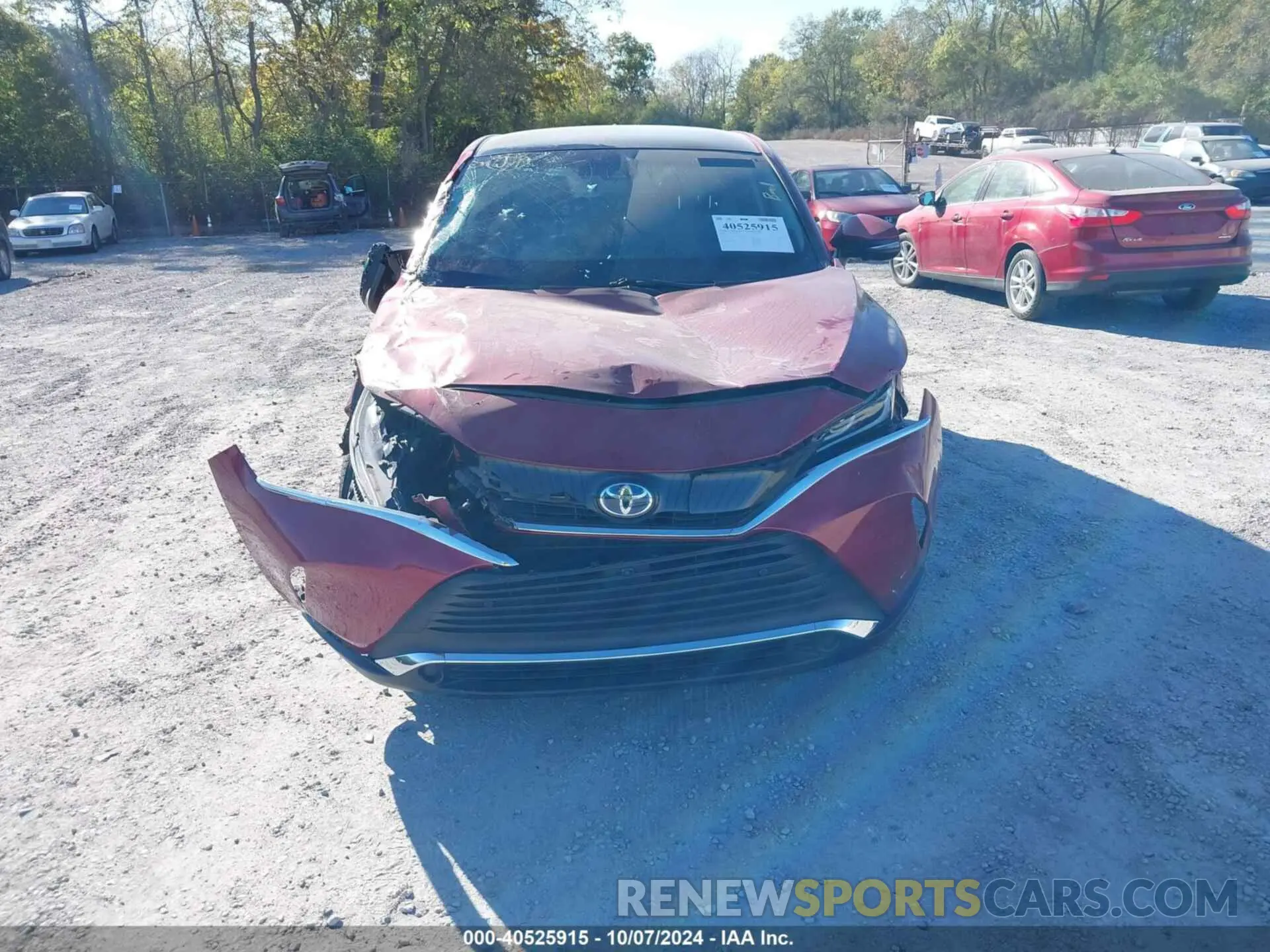 12 Фотография поврежденного автомобиля JTEAAAAH9MJ019492 TOYOTA VENZA 2021