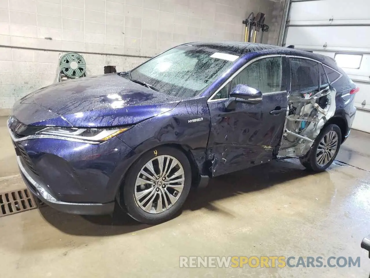 1 Фотография поврежденного автомобиля JTEAAAAH9MJ019668 TOYOTA VENZA 2021