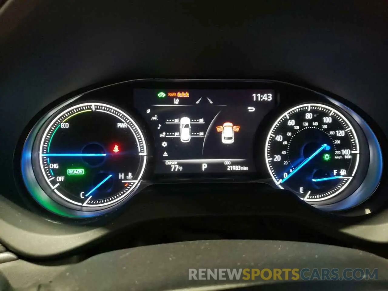 9 Фотография поврежденного автомобиля JTEAAAAH9MJ019668 TOYOTA VENZA 2021
