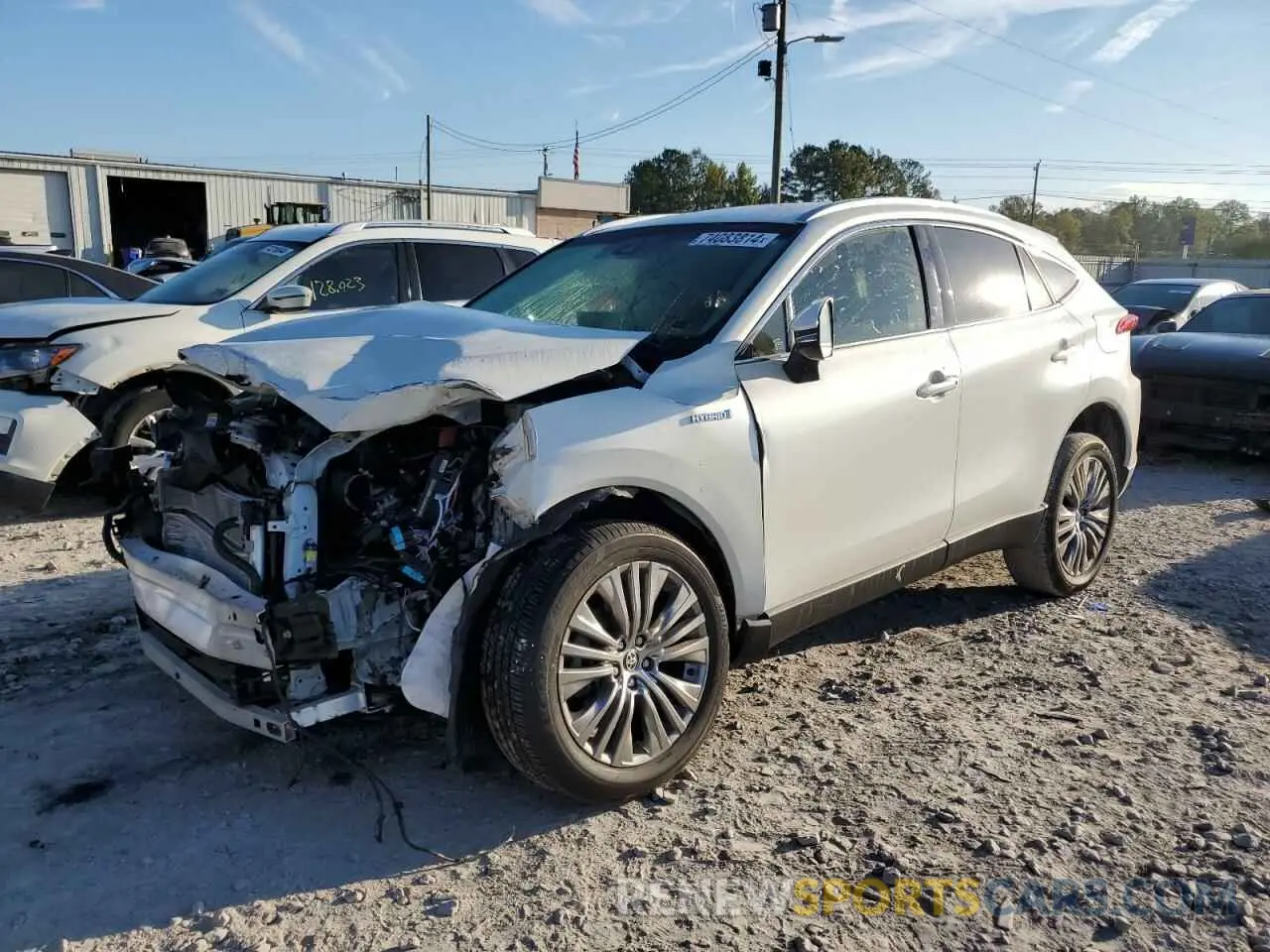 1 Photograph of a damaged car JTEAAAAH9MJ024630 TOYOTA VENZA 2021