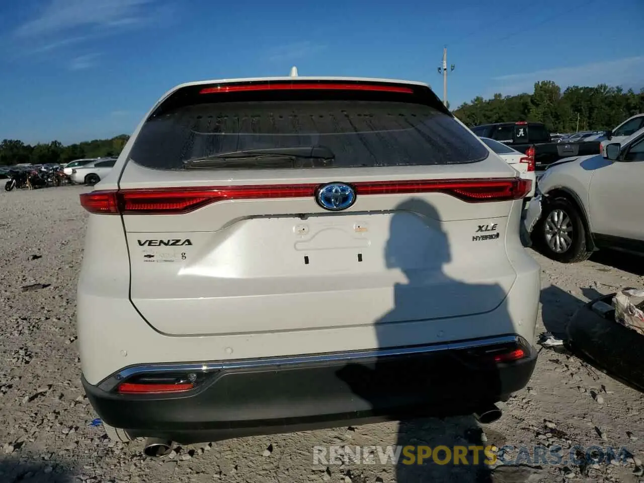 6 Photograph of a damaged car JTEAAAAH9MJ024630 TOYOTA VENZA 2021