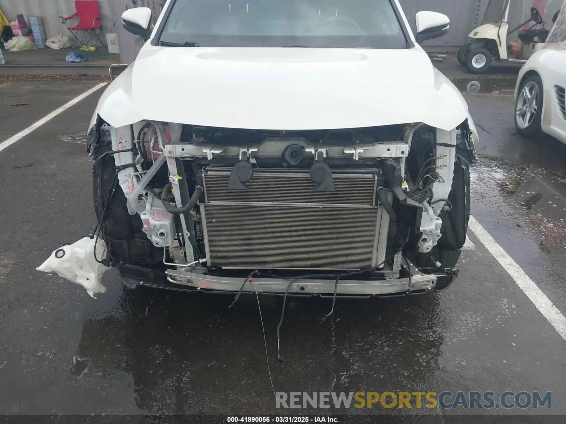 6 Photograph of a damaged car JTEAAAAH9MJ025535 TOYOTA VENZA 2021