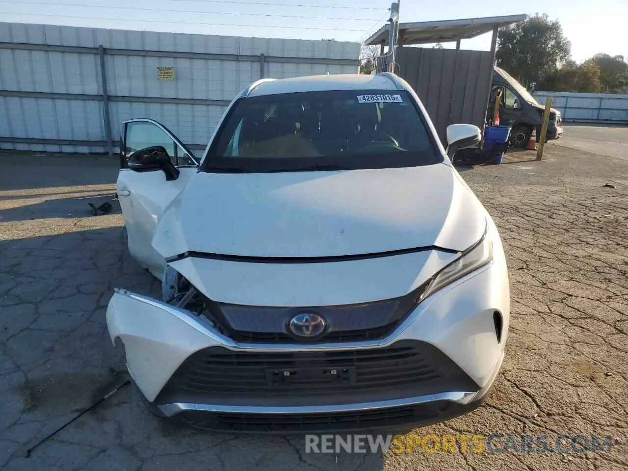 5 Фотография поврежденного автомобиля JTEAAAAH9MJ037118 TOYOTA VENZA 2021
