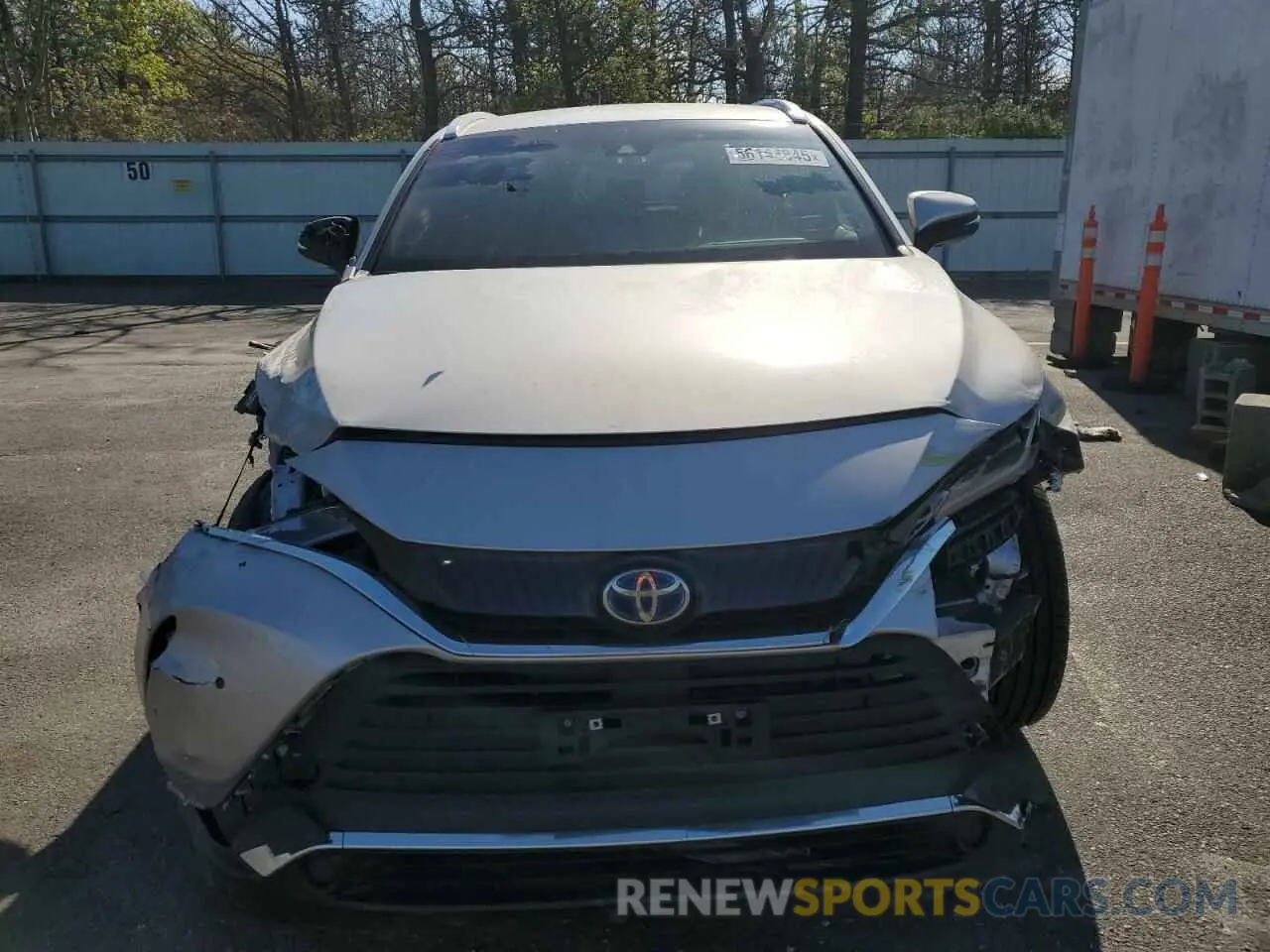 5 Photograph of a damaged car JTEAAAAH9MJ046501 TOYOTA VENZA 2021