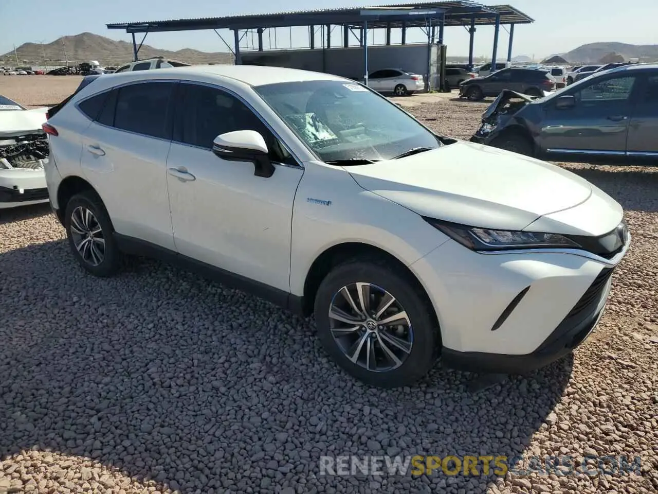 4 Фотография поврежденного автомобиля JTEAAAAH9MJ048720 TOYOTA VENZA 2021