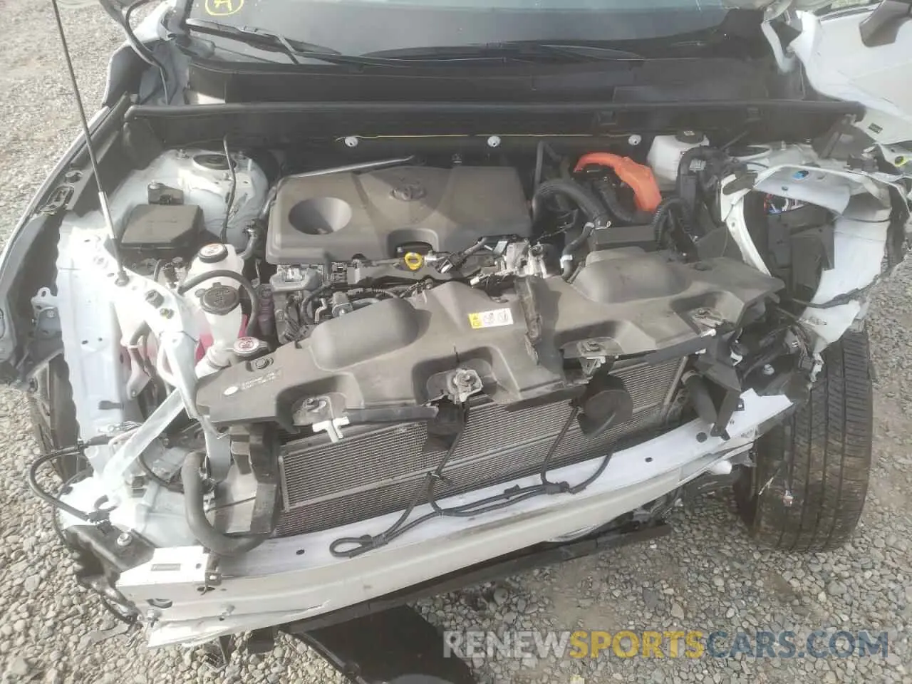 7 Photograph of a damaged car JTEAAAAH9MJ049768 TOYOTA VENZA 2021