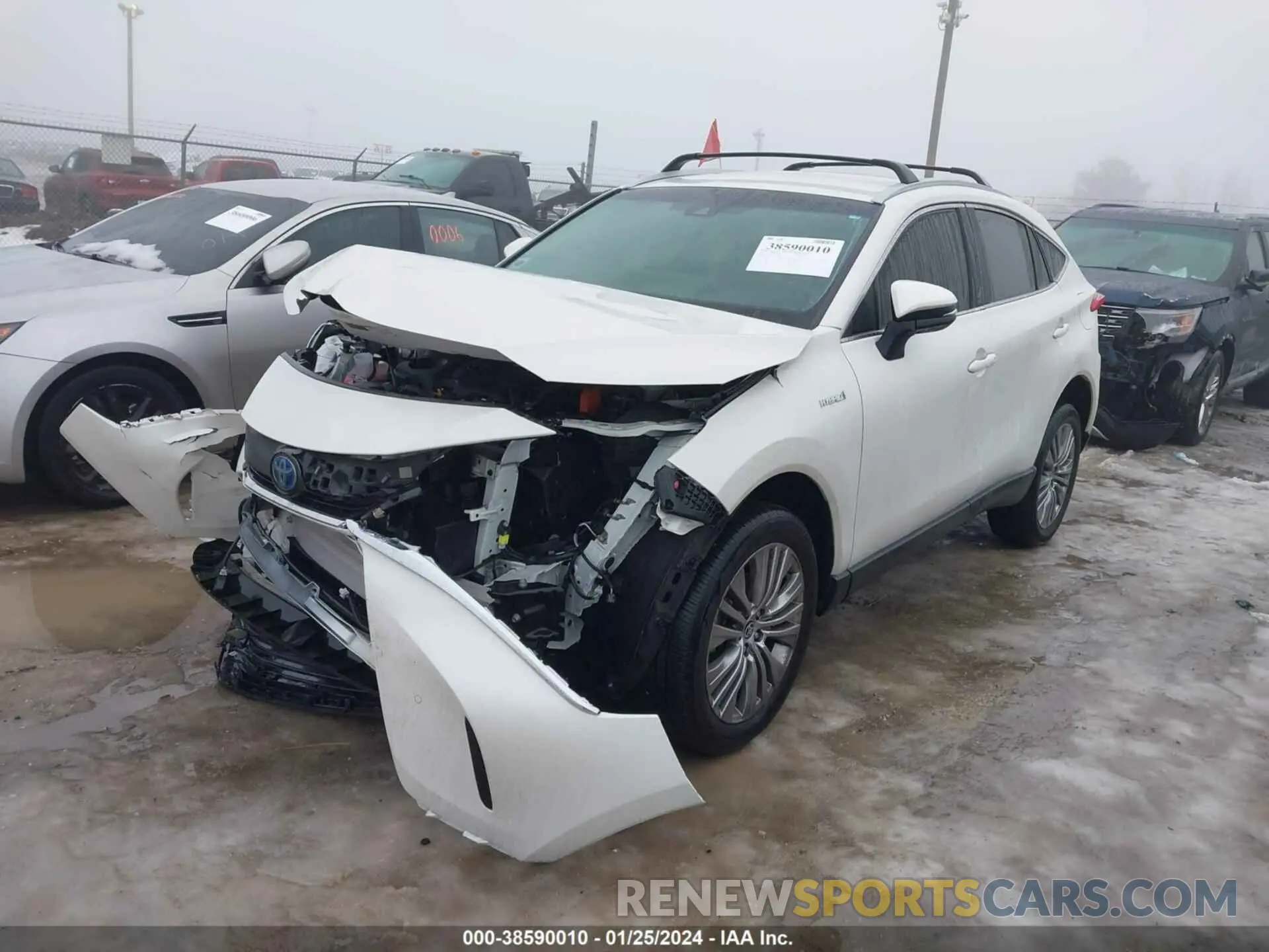 2 Фотография поврежденного автомобиля JTEAAAAH9MJ050631 TOYOTA VENZA 2021
