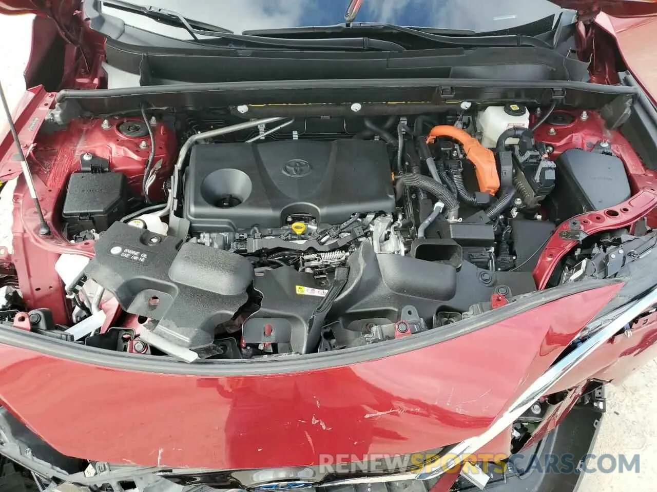 12 Photograph of a damaged car JTEAAAAH9MJ080244 TOYOTA VENZA 2021