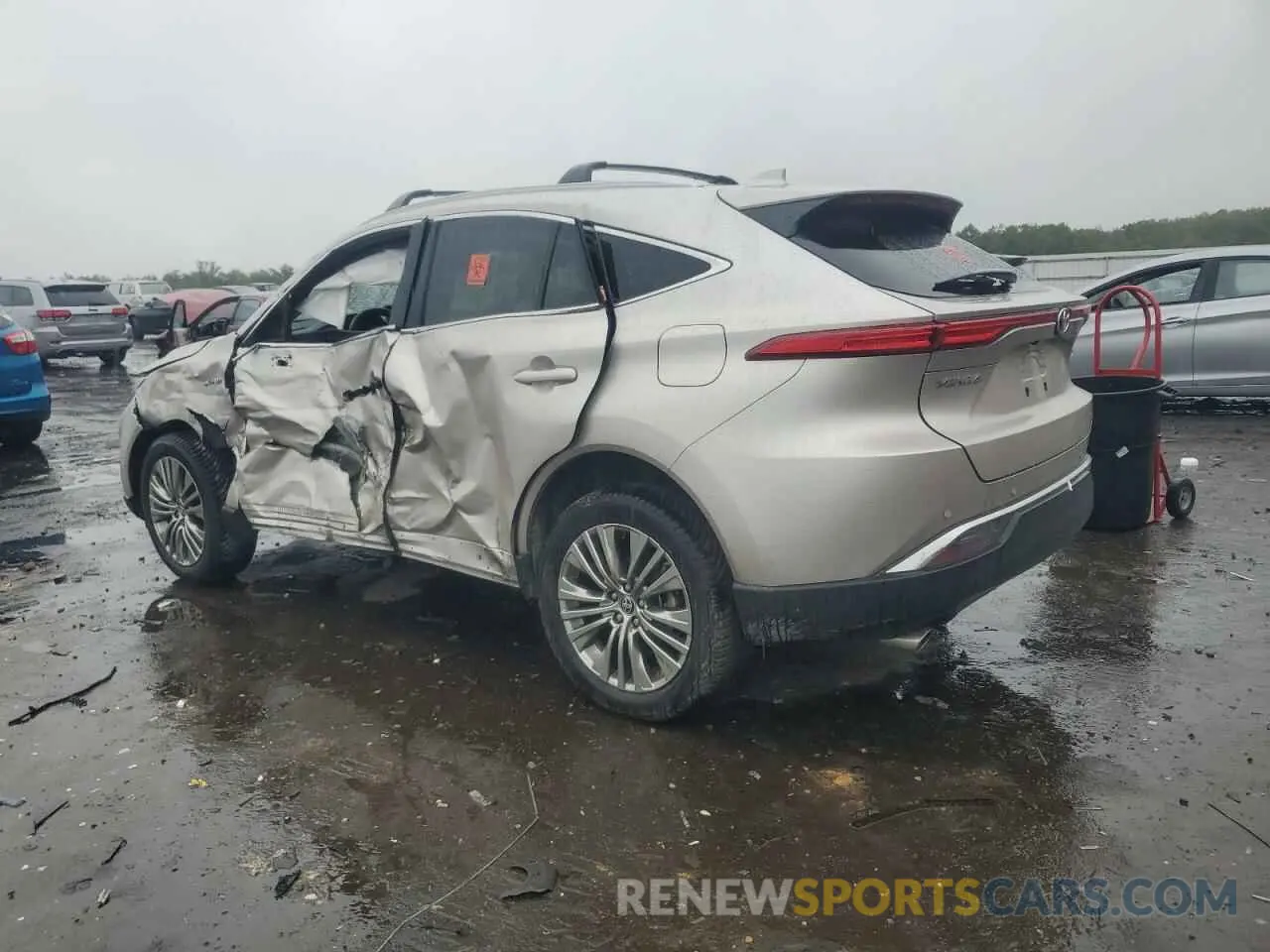 2 Фотография поврежденного автомобиля JTEAAAAH9MJ083340 TOYOTA VENZA 2021