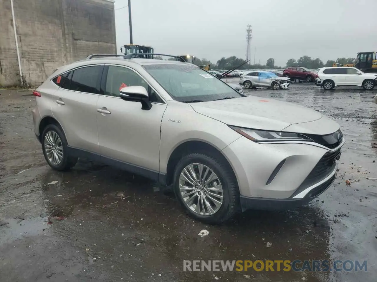 4 Фотография поврежденного автомобиля JTEAAAAH9MJ083340 TOYOTA VENZA 2021
